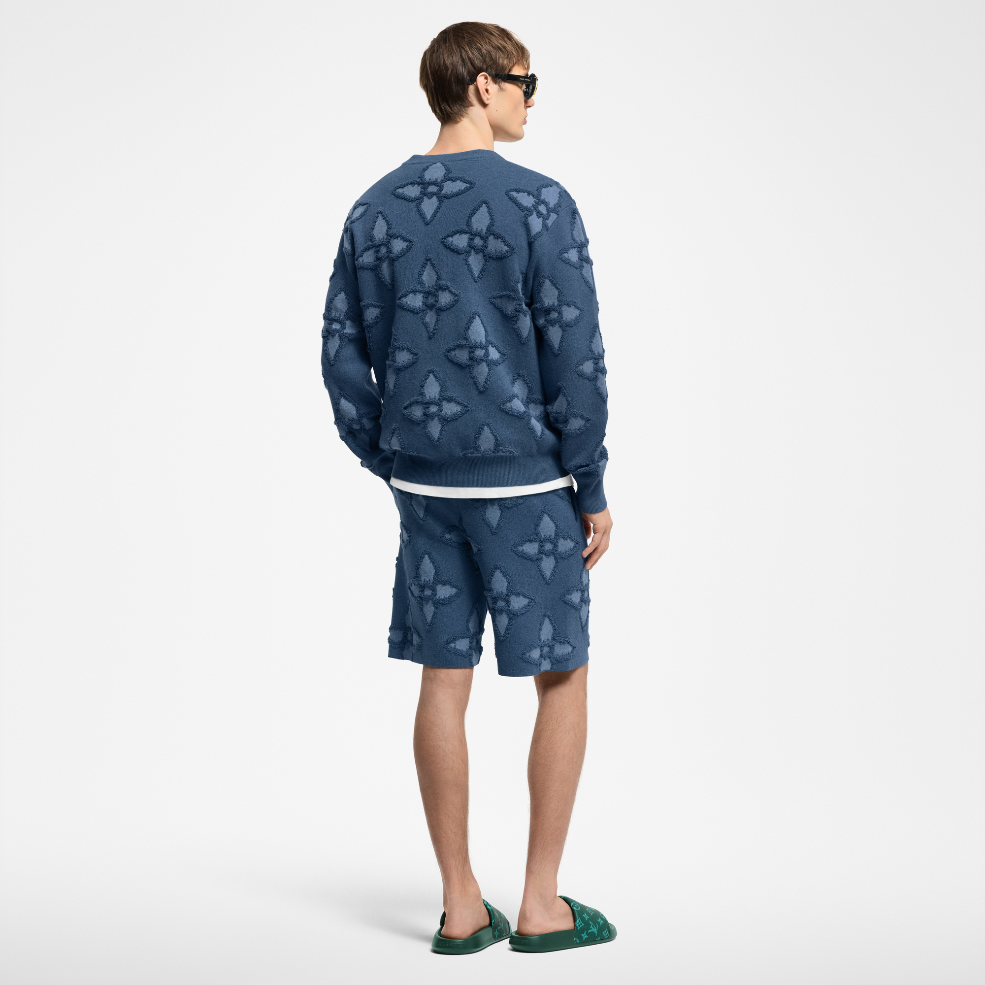 Pantalones cortos texturizados  Hombre Prêt-à-Porter Todo Prêt-à-Porter | LOUIS VUITTON (Zoom de producto)